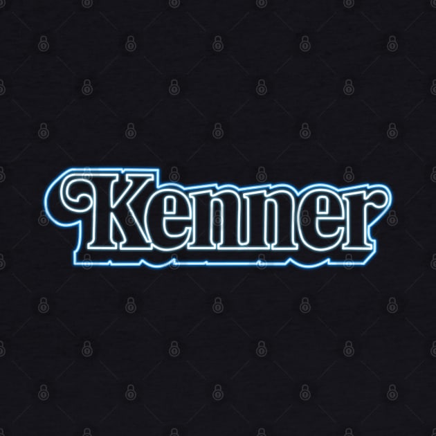 Kenner logo neon by AlanSchell76